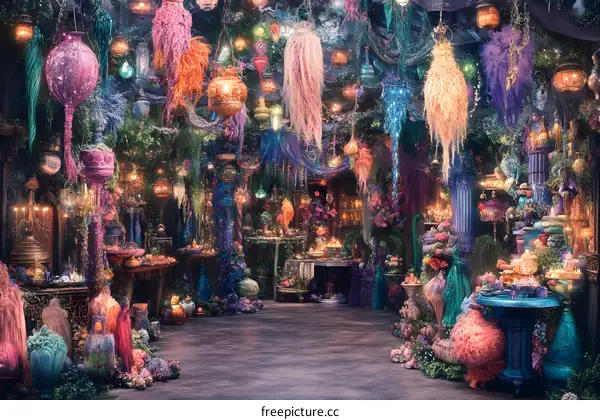 Magical Enchanting Garden Fantasy Interior Design