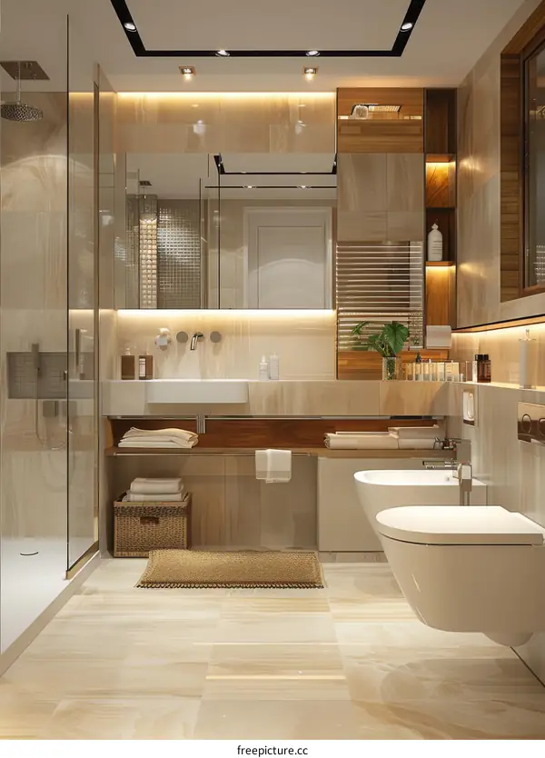 Modern Luxury Bathroom Interior Design