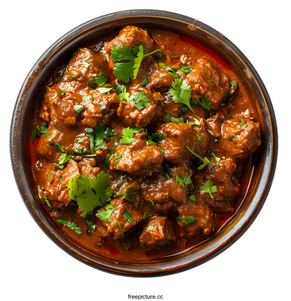 [Transparent Background PNG]Beef stew in a bowl
