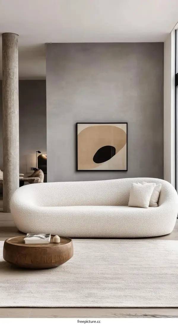 Modern Minimalist Living Room Interior Design