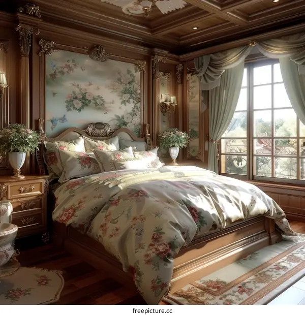 Classic Elegant Luxurious Bedroom Interior Design