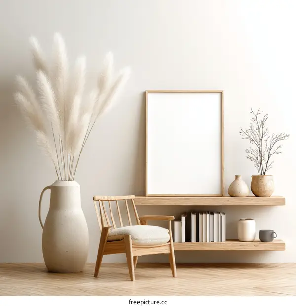 Modern Minimalist Wooden Furniture Interior Design