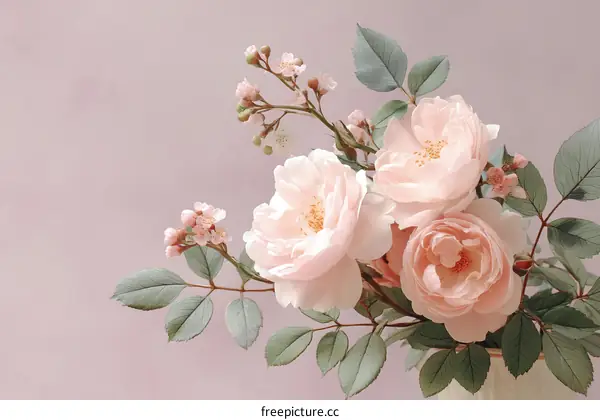 Beautiful Pastel Pink Floral Arrangement