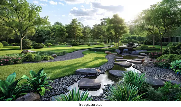 Landscape design and renderings