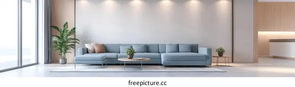 Modern Minimalist Living Room Interior Design