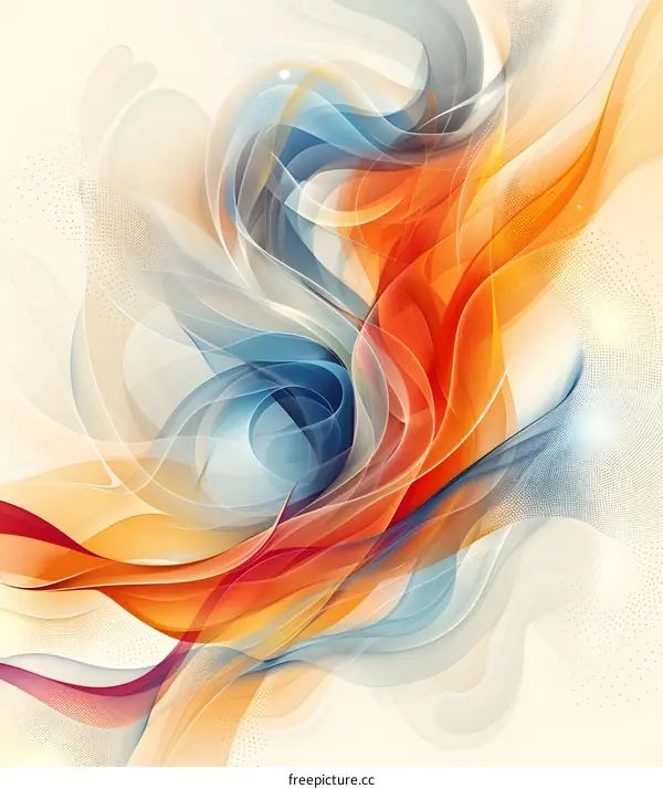 Colorful Abstract Swirl