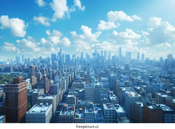 Manhattan Skyline at Dusk