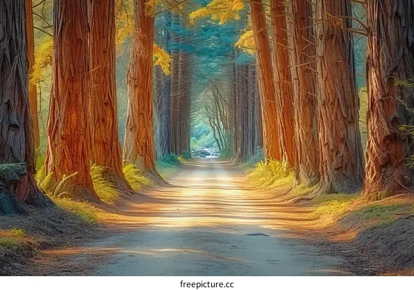 The Path Through the Redwood Forest