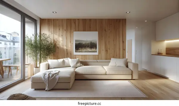 Modern Minimalist Living Room Interior Design