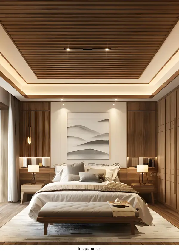 Japanese style bedroom