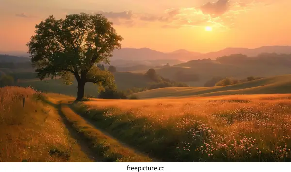 Rural Tuscany Landscape