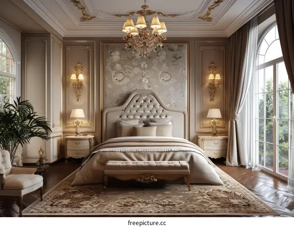 Luxury Classic Bedroom Interior Design