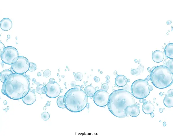 Water Bubbles in Motion