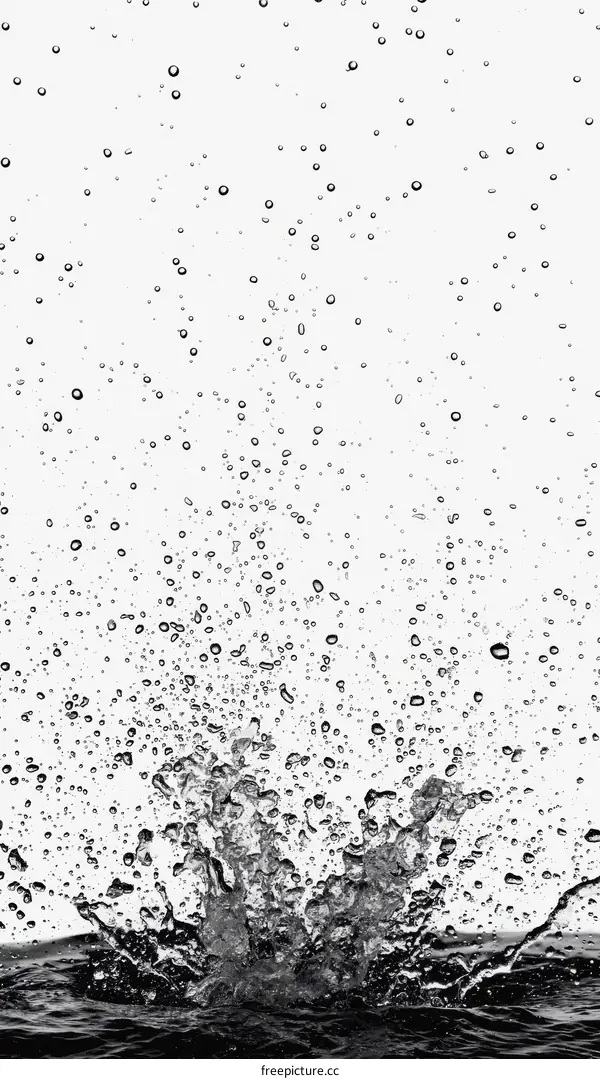 Water Splashing Abstract Photography