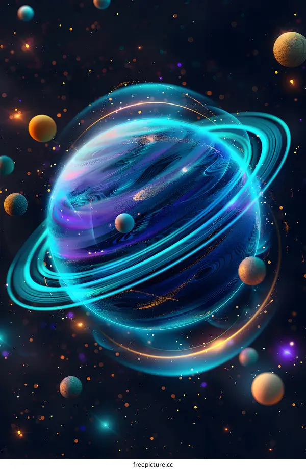 Blue Planet in Space