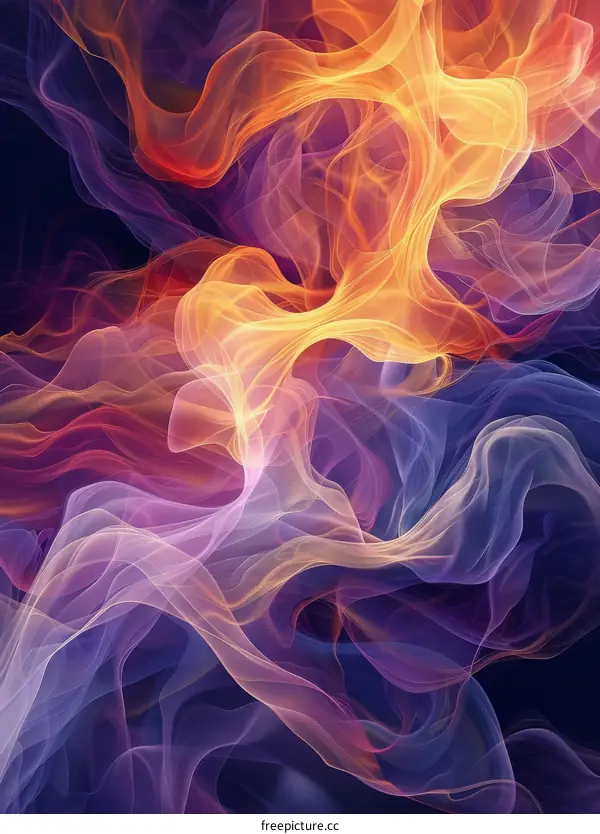 Colorful Abstract Art Background