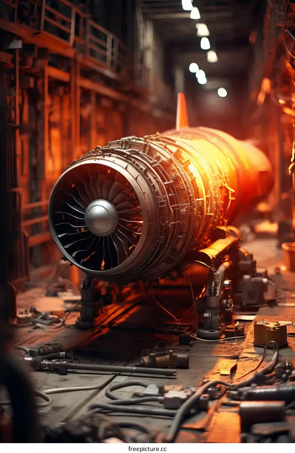 The mechanics of a jet engine