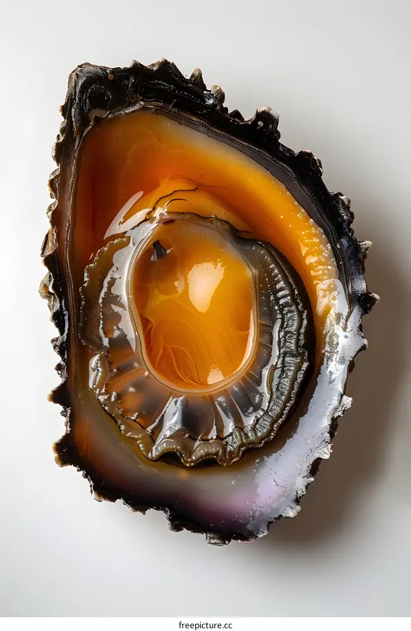 Close Up of Abalone Shell Interior