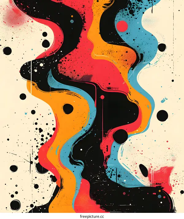 Abstract Colorful Background Design