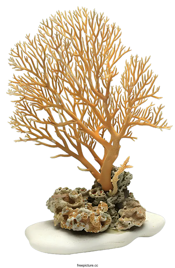 [Transparent Background PNG]Dried Coral on White Background