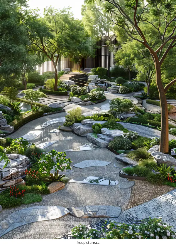 Landscaped Garden Design