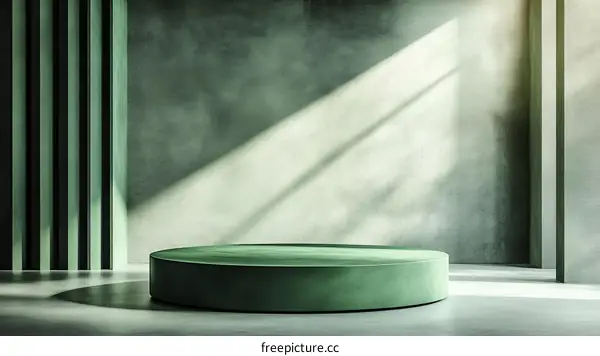 Modern Minimalist Green Product Showcase