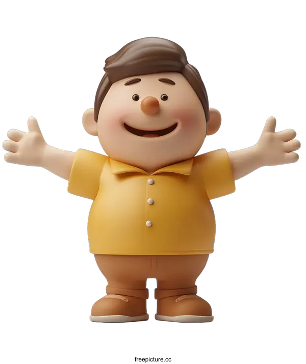 [Transparent Background PNG]3d cartoon character