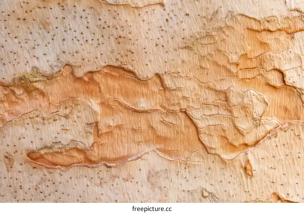 Closeup Bark Texture of a Tree Trunk