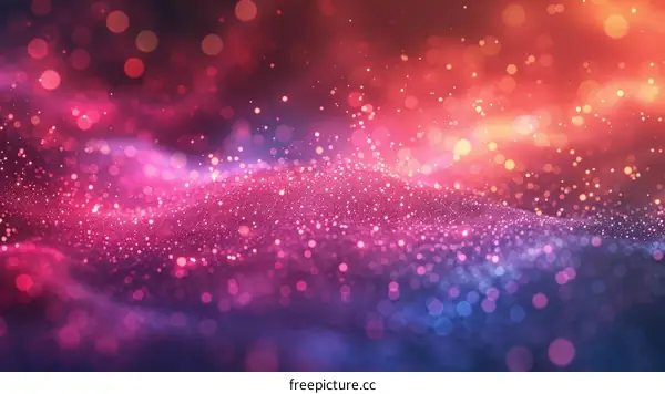 Abstract Pink Purple Blue Glitter Background