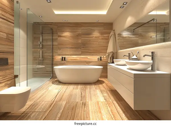 Modern Elegant Bathroom Interior Design