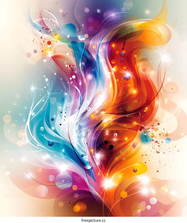 Colorful abstract background design