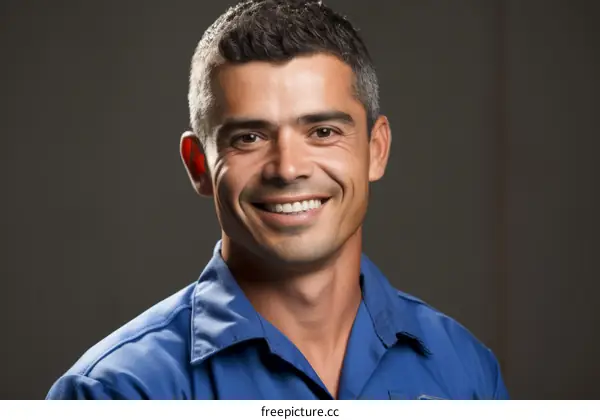 Portrait of a smiling man