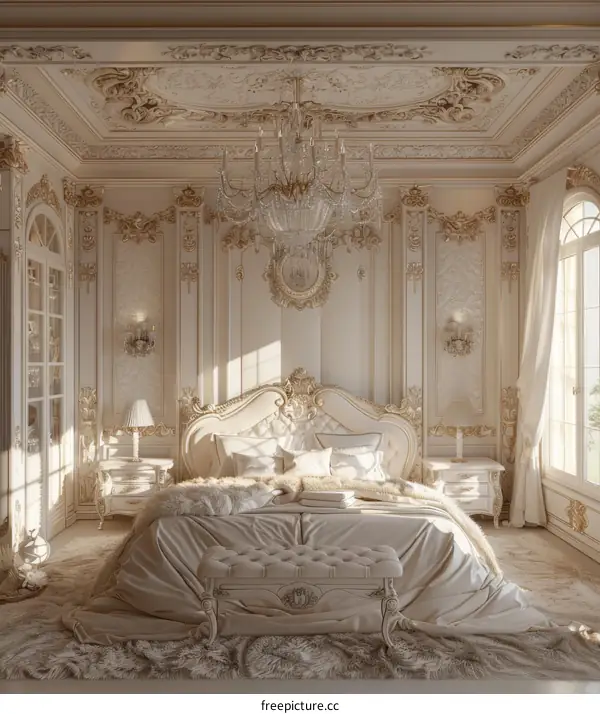 European Style Luxurious Bedroom