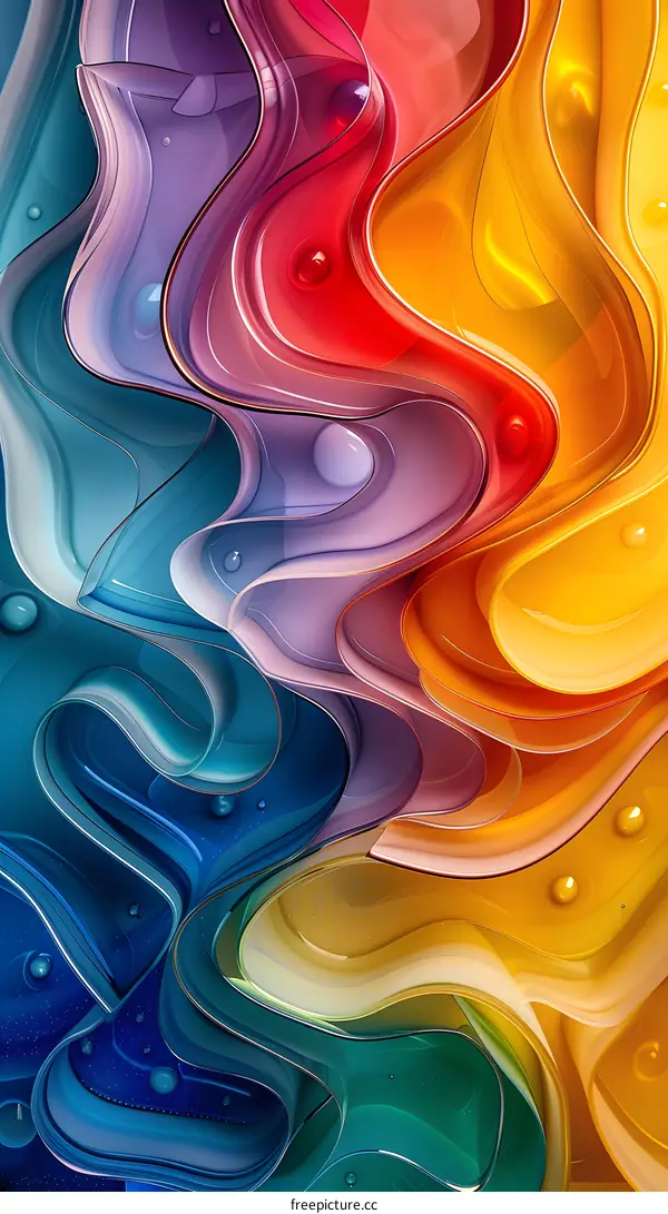 Colorful Abstract Waves