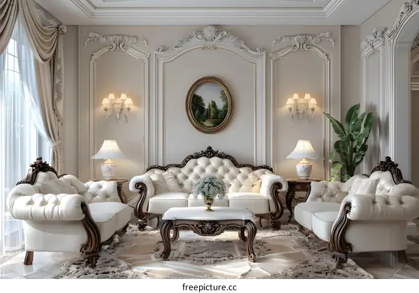 European style living room