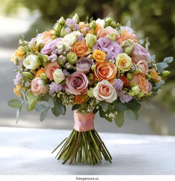 Beautiful Pastel Floral Bouquet