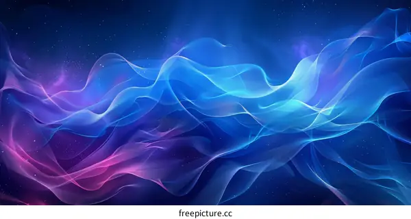 Colorful Blue & Purple Abstract Background