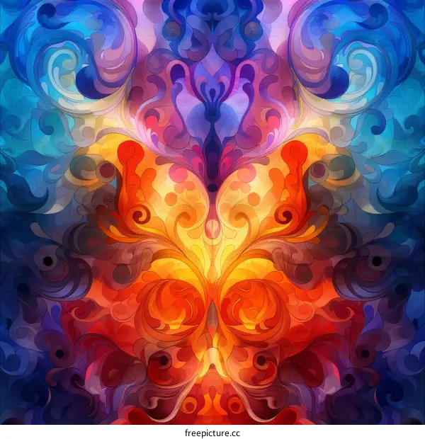 Colorful Kaleidoscope Pattern