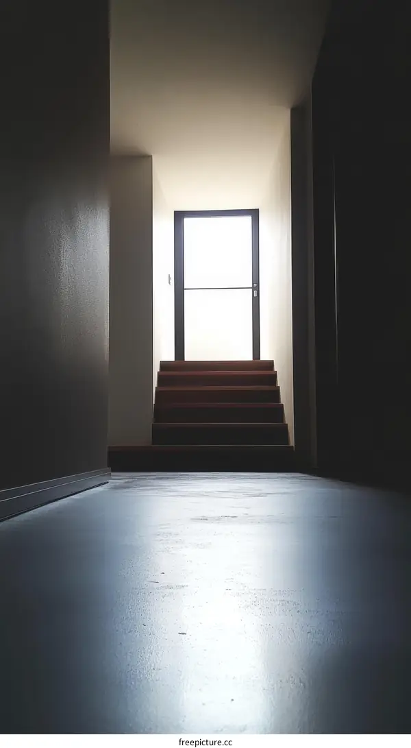Empty Stairwell Interior Architectural Design