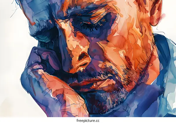 Portrait of a Bearded Man