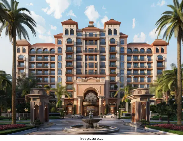 Luxury Apartment Building Exterior Design