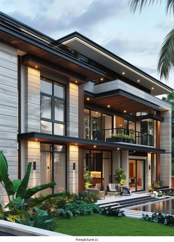 Modern Luxury House Exterior Design