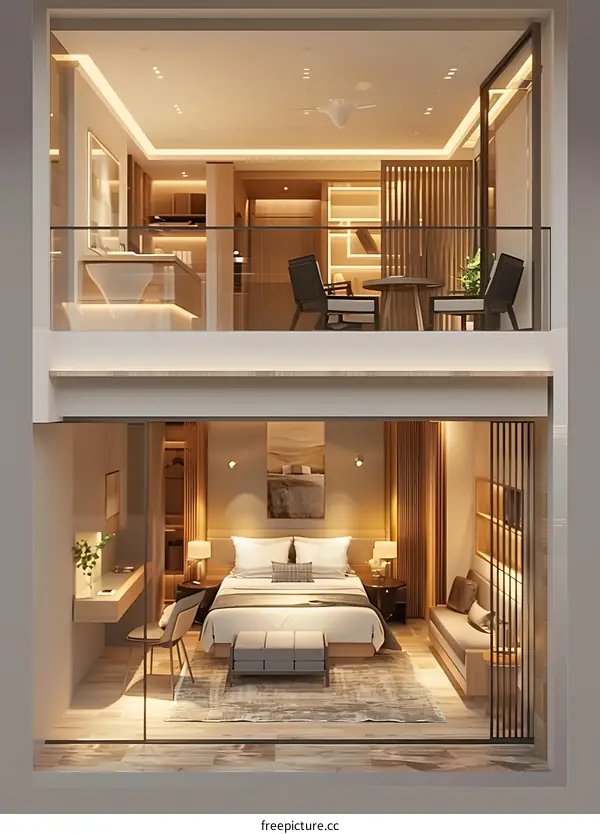 Duplex apartment
