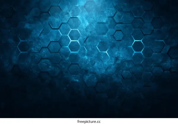 Abstract Geometric Hexagon Pattern Background
