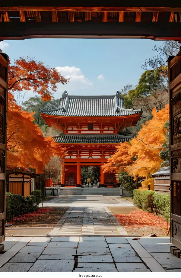 A photo of Tofuku-ji Temple in Kyoto, Japan