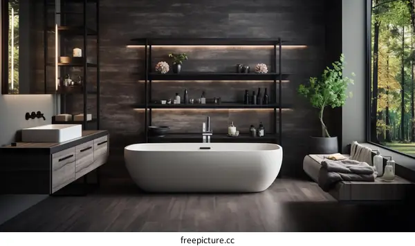 Bathroom With A View