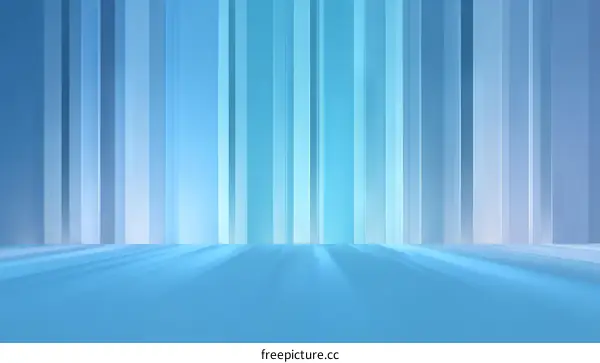 Abstract Blue Geometric Background Design