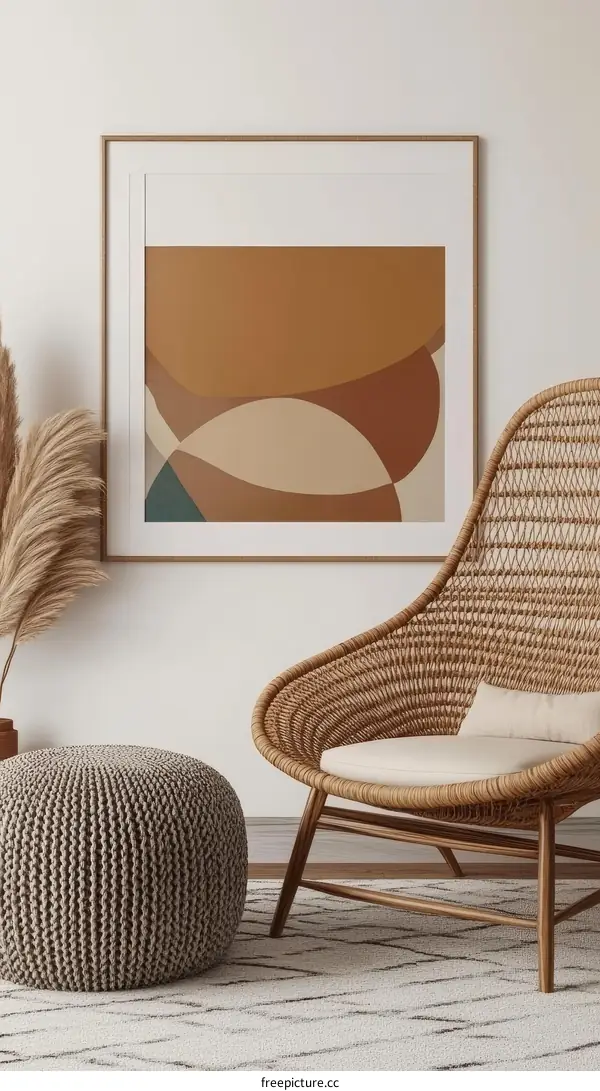 Abstract Art Minimalist Color Block Design