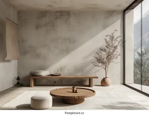 The beauty of simplicity in a room with a view