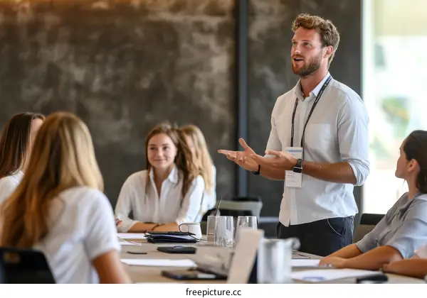 Business Meeting Conference Group Discussion